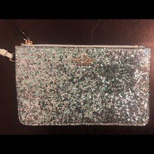Glitter bug slim bee wristlet Kate spade